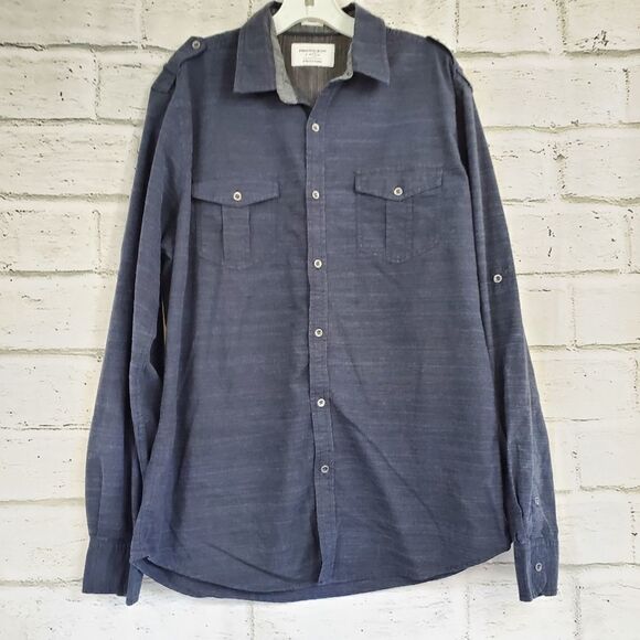 Paper denim & cloth button up mens shirt - Picture 1 of 11